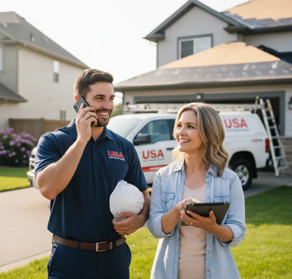 USA Roof Repair Experts customer support in Nazlini